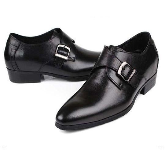 Hidden Heel Elevator Shoes For Men - Formal Shoes
