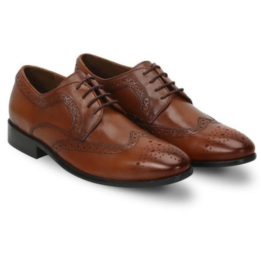 Perfect Shoes For Wedding - Brown Elevator Shoes For Wedding